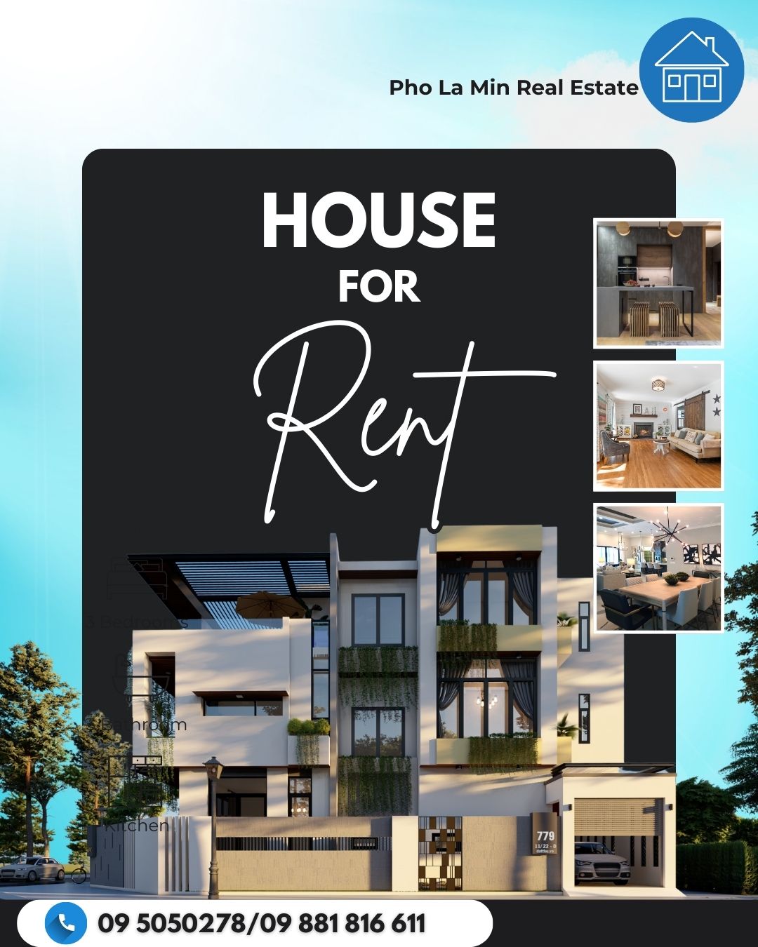 ကမာရွတ်မြို့နယ် လုံးချင်းအိမ်အငှား