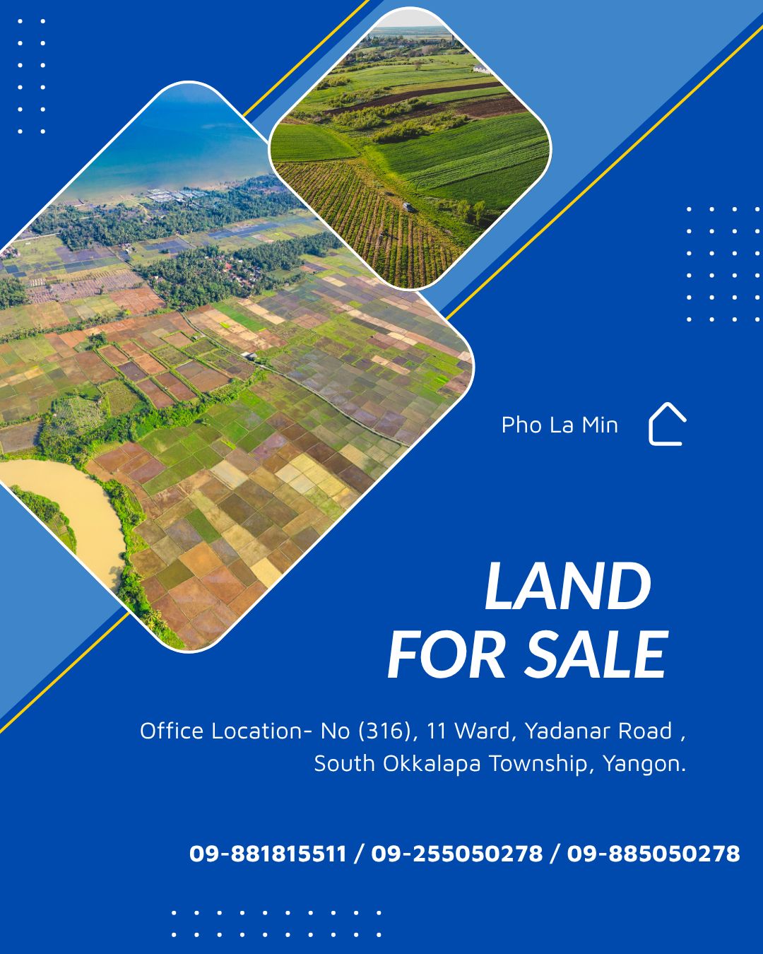 အရှေ့ဒဂုံမြို့နယ်၊ မြေကွက်အရောင်း